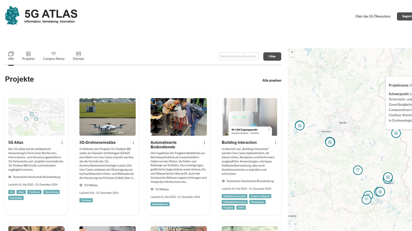 5G Atlas – Pflege und Dokumentation von 5G-Netzen Der 5G-Atlas ist eine Webanwendung, die Unternehmen und Institutionen bei…