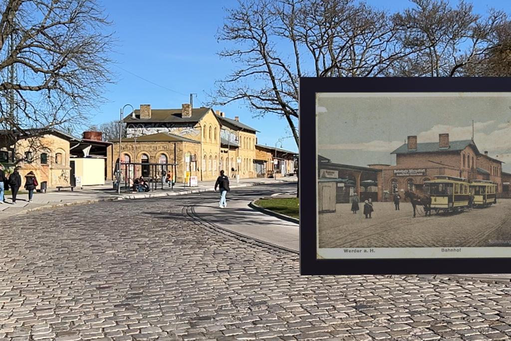 AR-Entdeckungstour historischer Bahnhof Werder